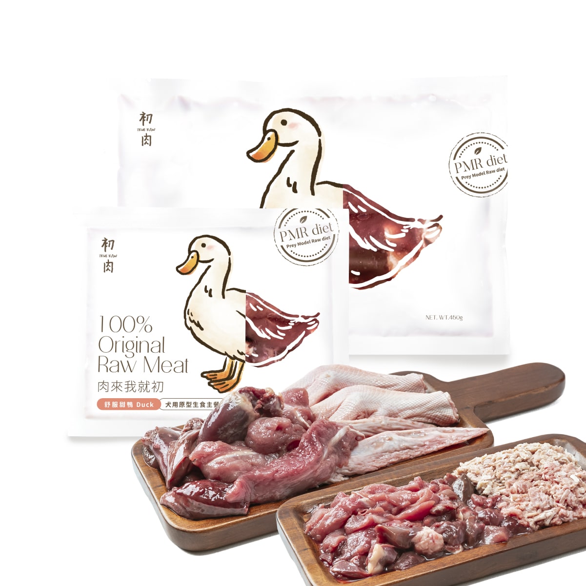 犬用原型生食主餐|肉來我就初 - 舒服甜鴨