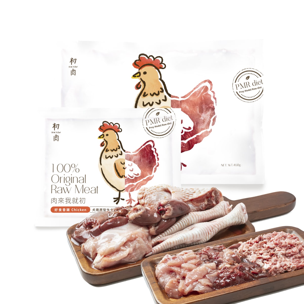 犬用原型生食主餐|肉來我就初 - 好食香雞