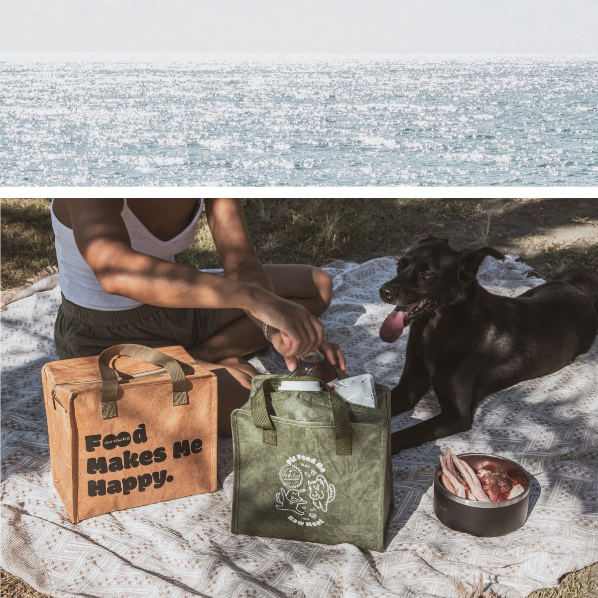 初肉大容量隨身保冷袋9L